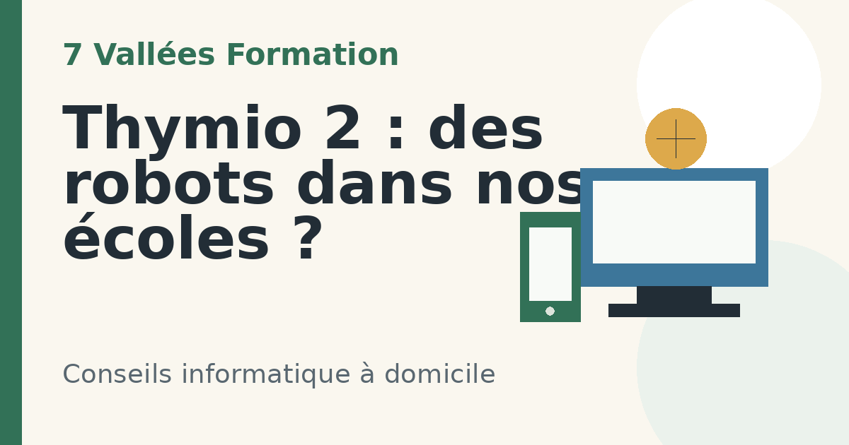 Illustration de l'article : Thymio 2 : des robots dans nos écoles ?